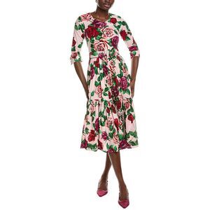Samantha Sung Womens Melanie Shirtdress